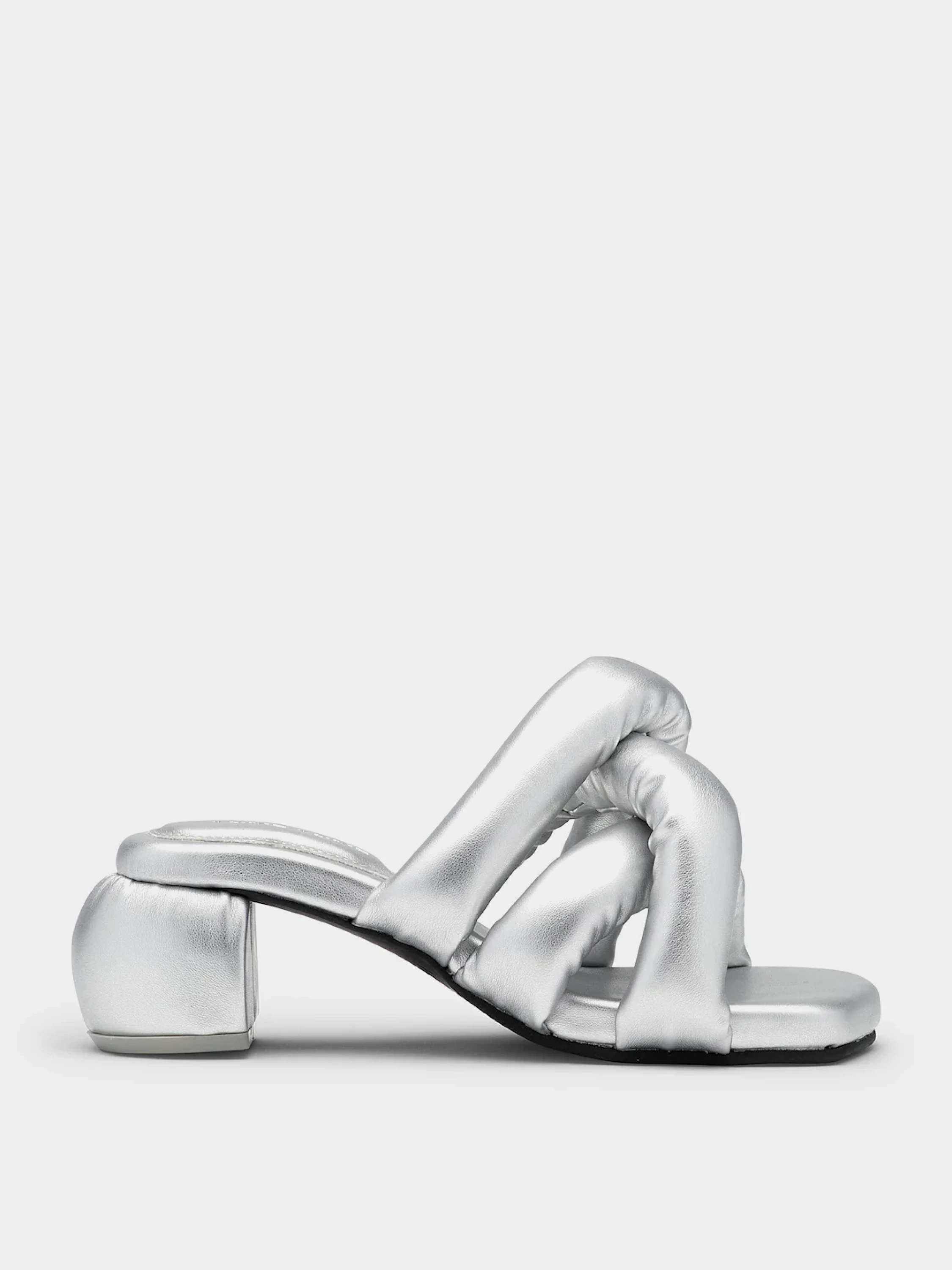 Женские туфли YUME YUME Kitten Sausage Heel Silver