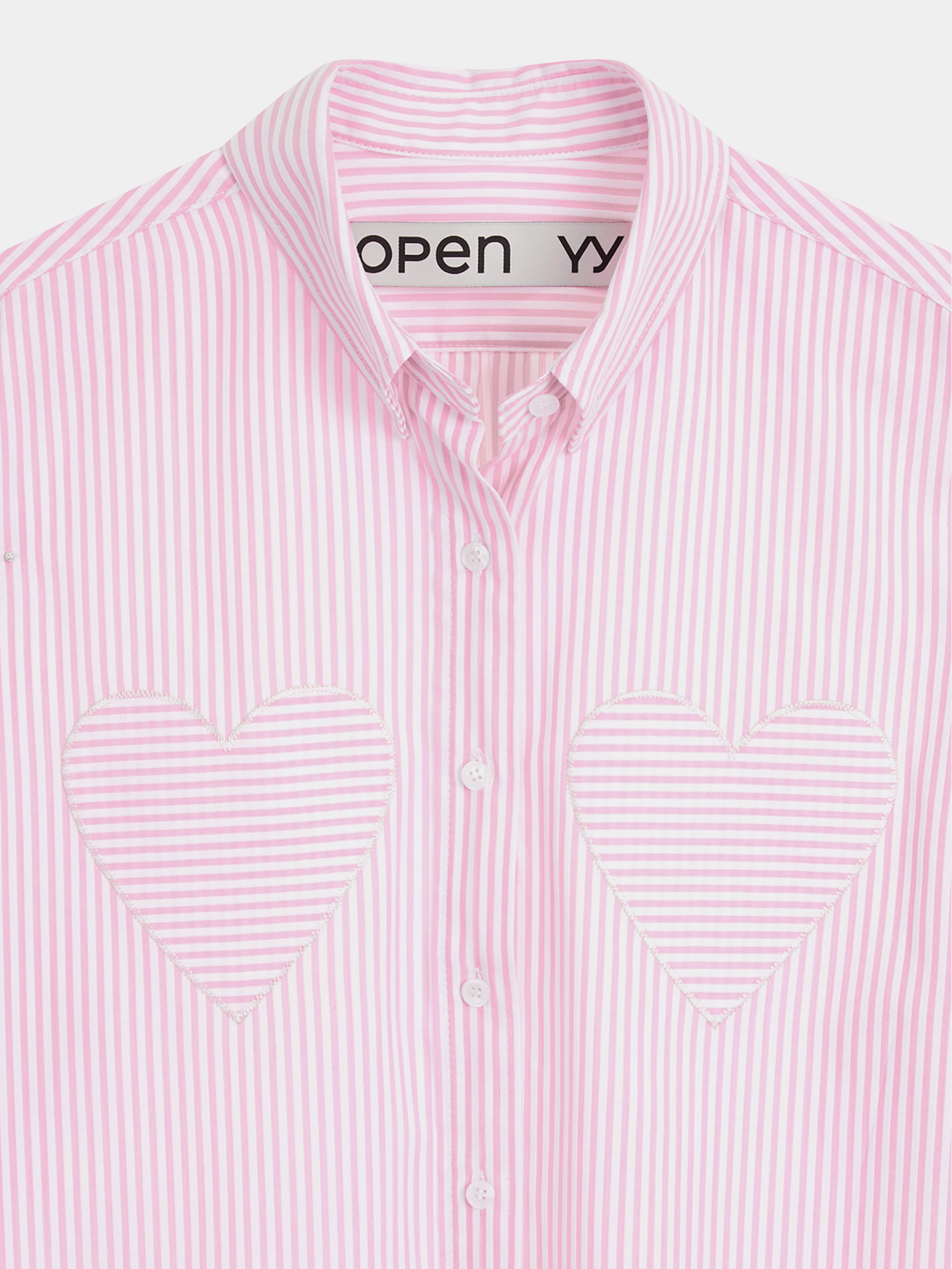 Рубашка OPEN YY Sleeve Protector Shirt Pink
