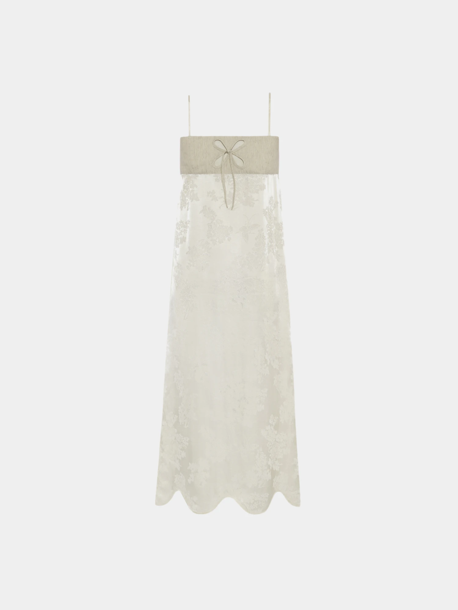 Женское платье J.KIM Petal Resort Sundress Cream