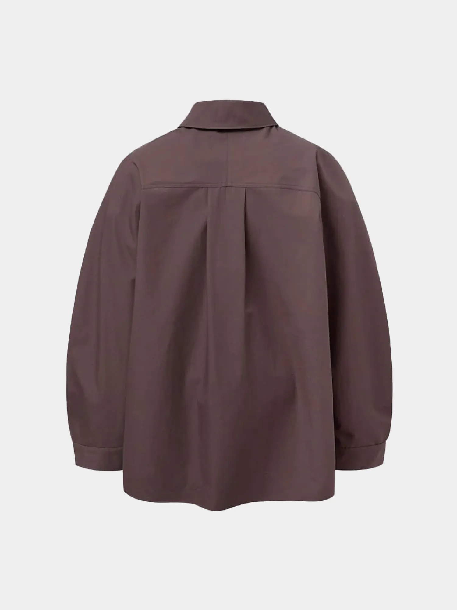 Овершот AMOMENTO Raglan Oversized Zip-Up Burgundy