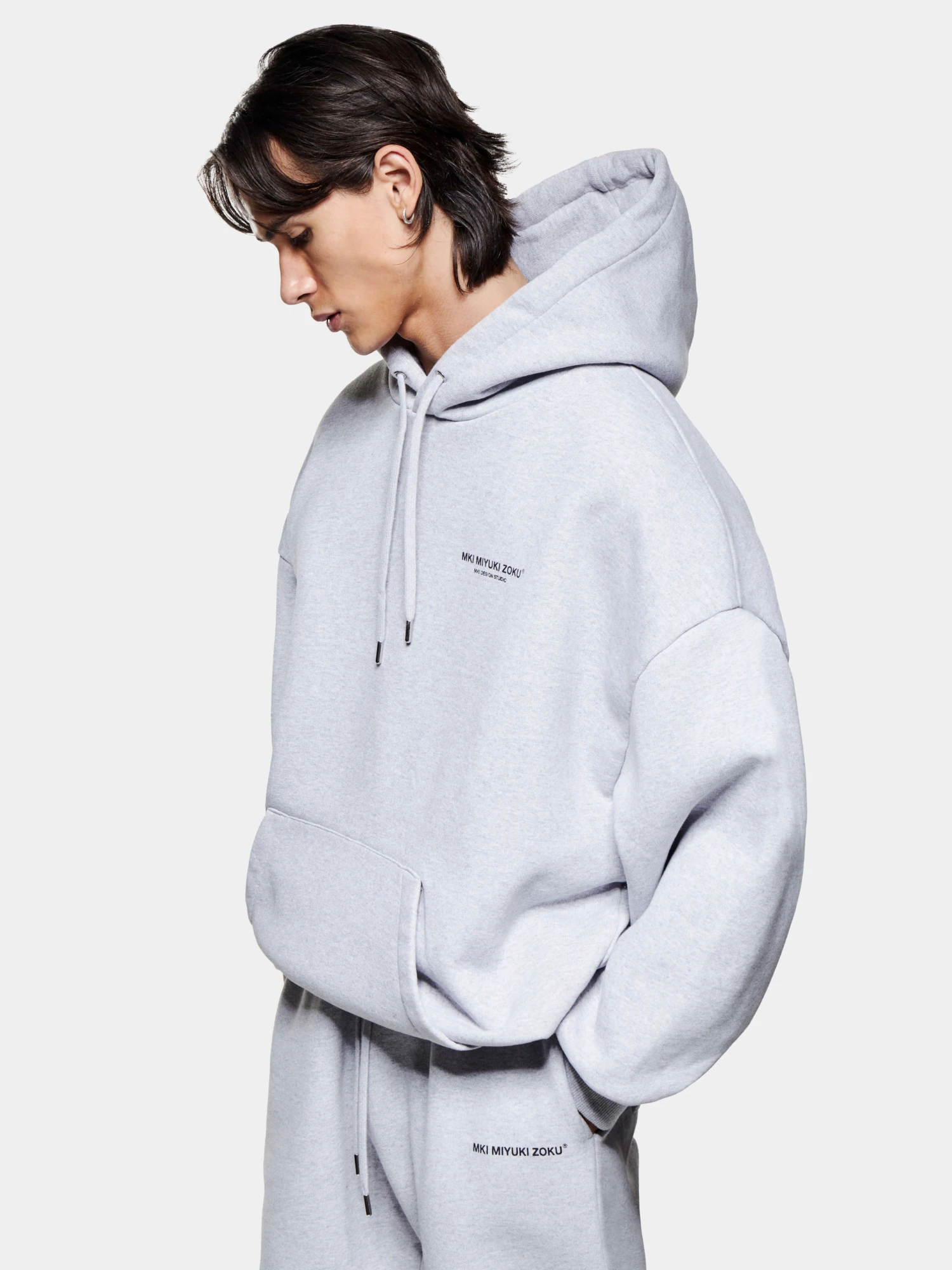 Худи MKI MIYUKI ZOKU Design Studio Grey