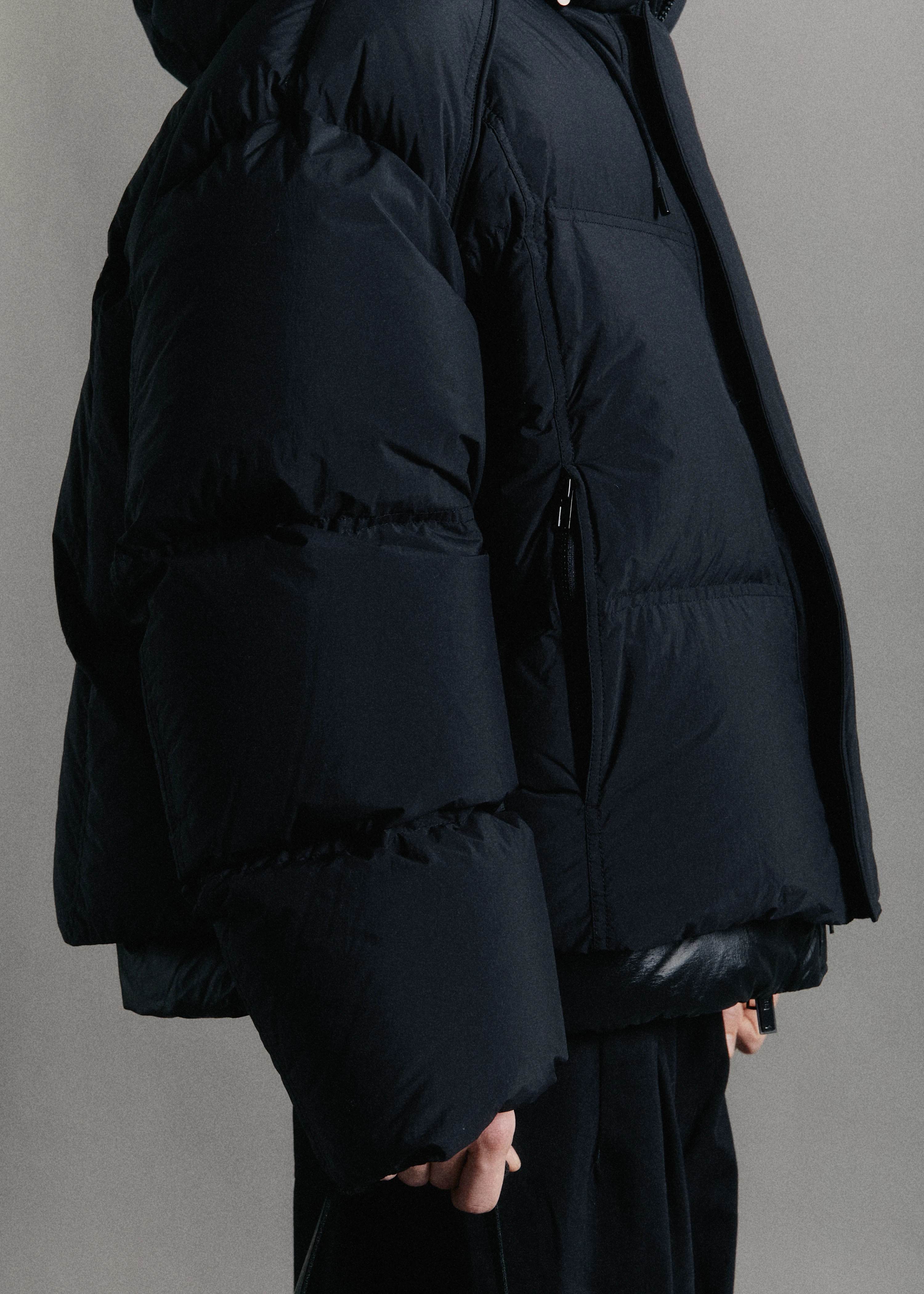 Пуховик JUUN.J Double Down Jumper Black