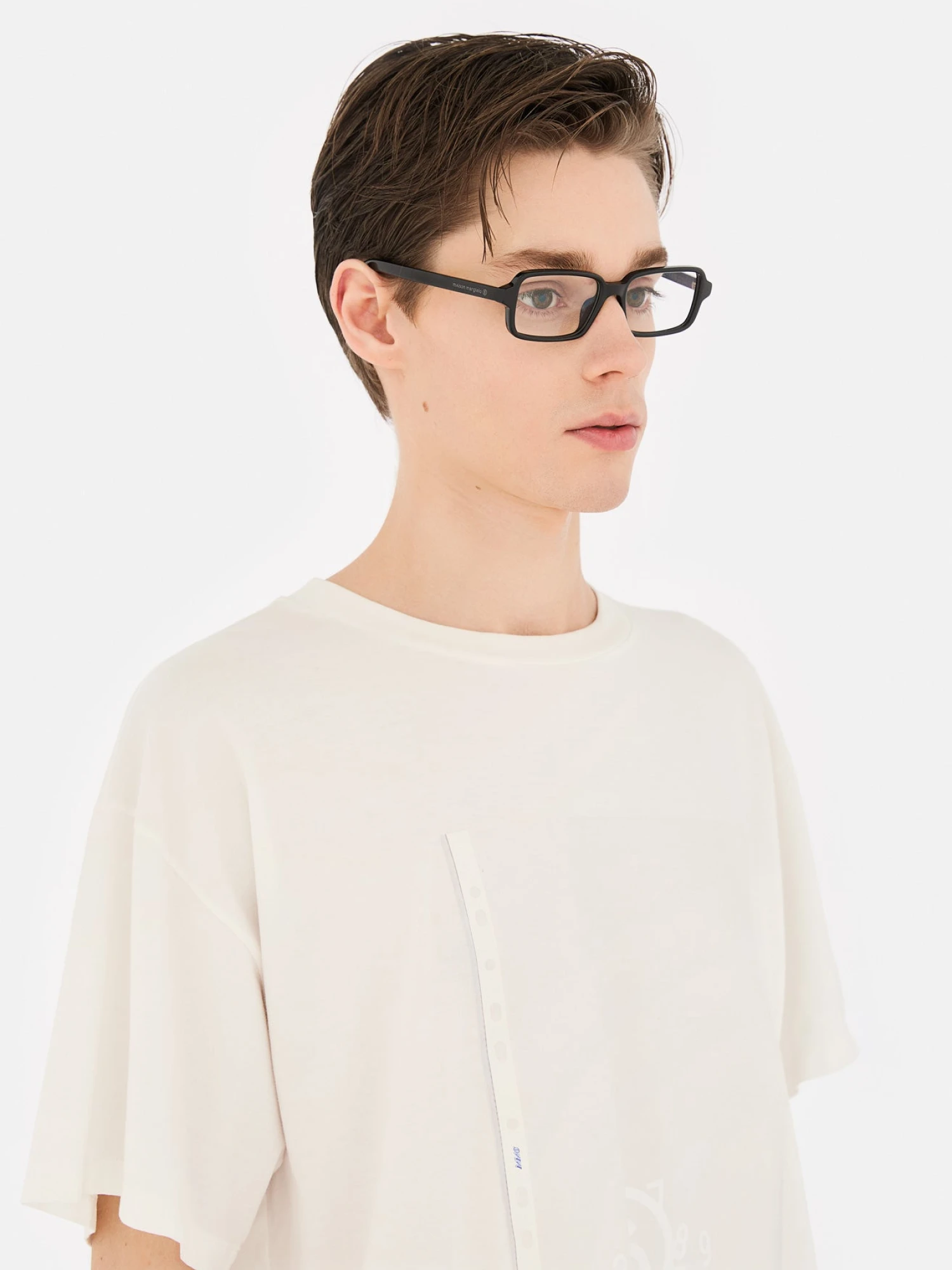Очки MM6 Maison Margiela Lunettes 10 Optiques Noires