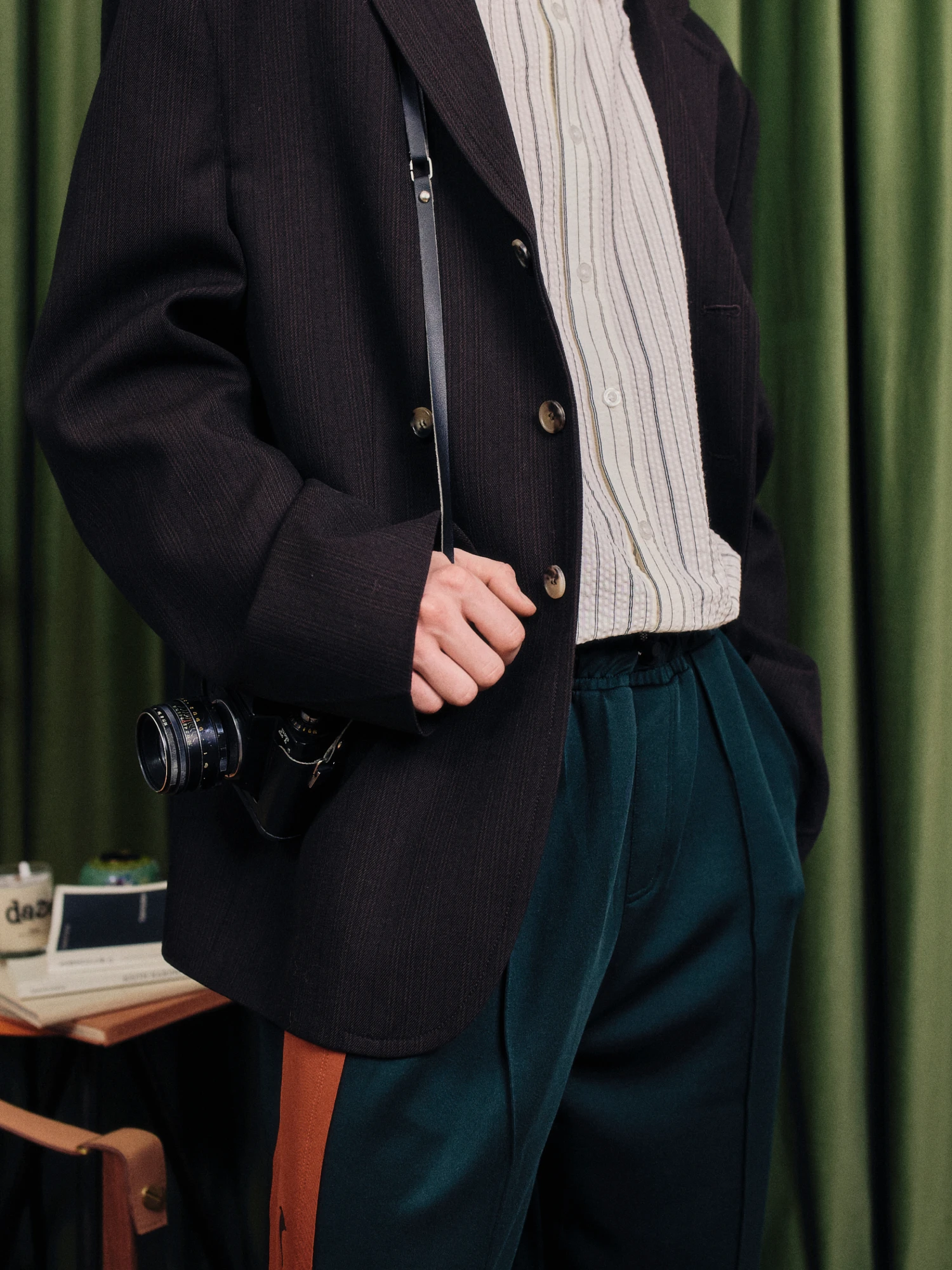 Пиджак Recto Vintage Stripe Vintage Brown