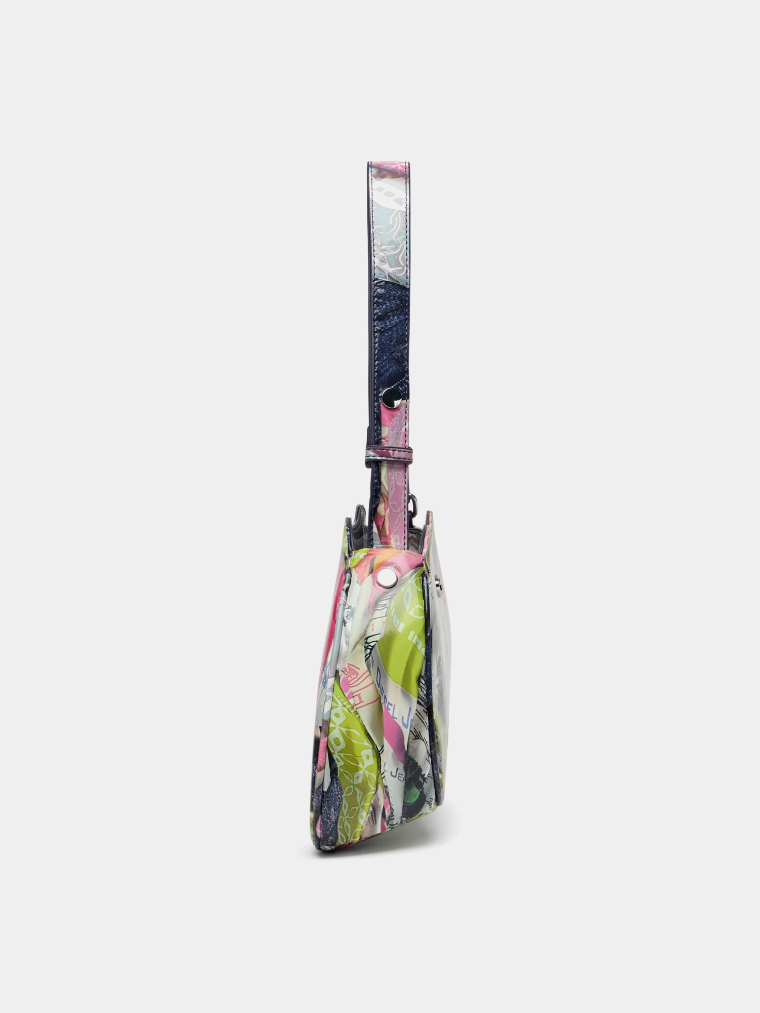 Женская сумка Diesel Play Shoulder Lime/Pink