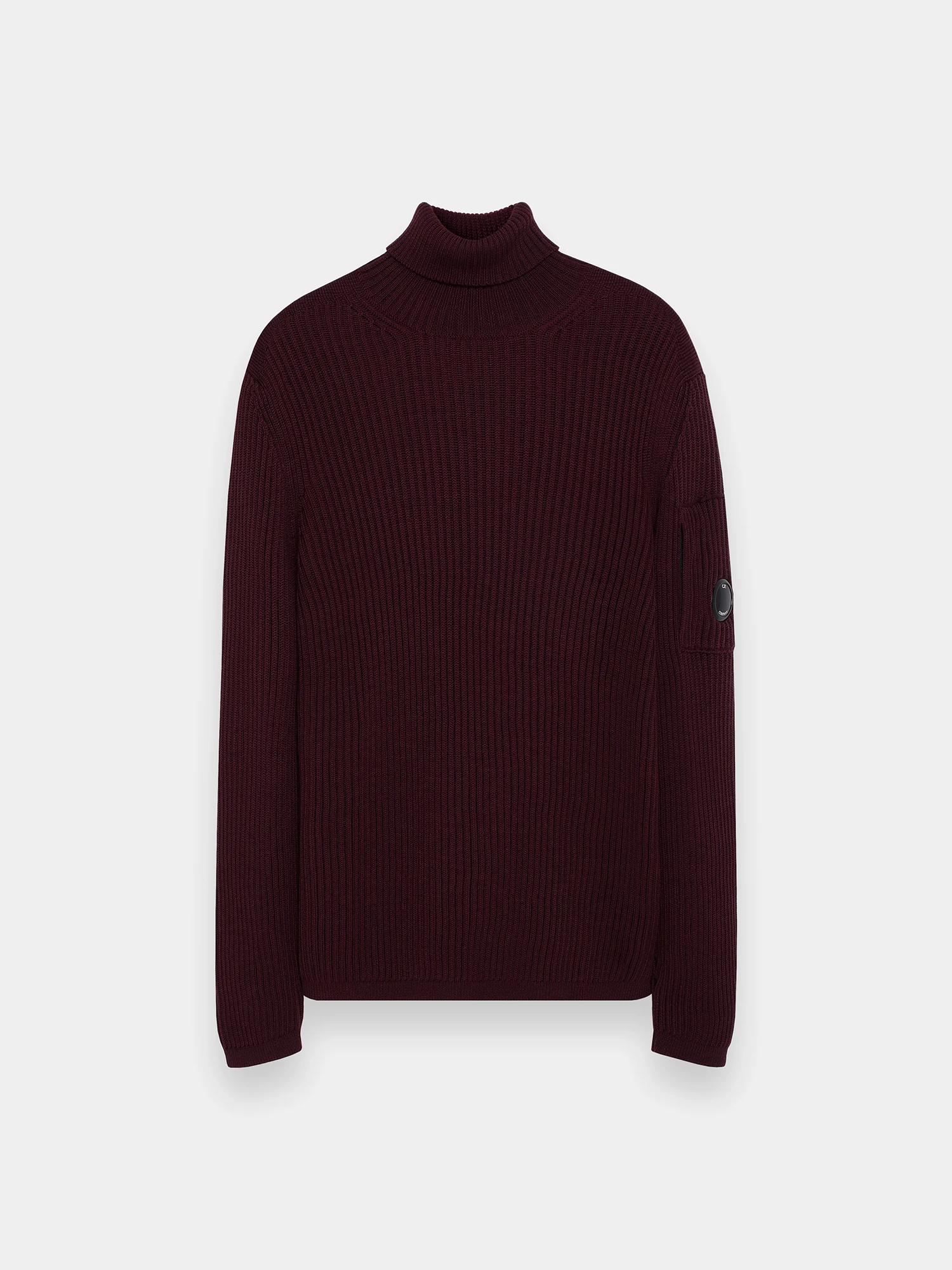 Свитер C.P. Company Re-Wool Funnel Neck Potent Purple