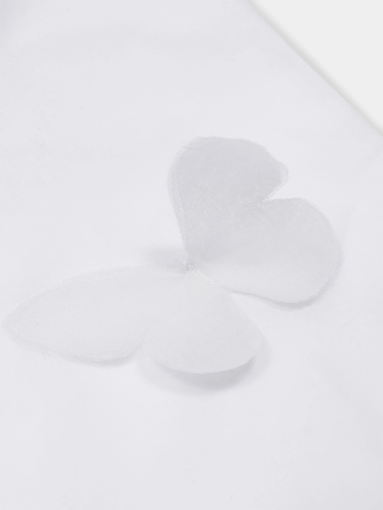 Женская блузка Coperni Organza Butterfly White
