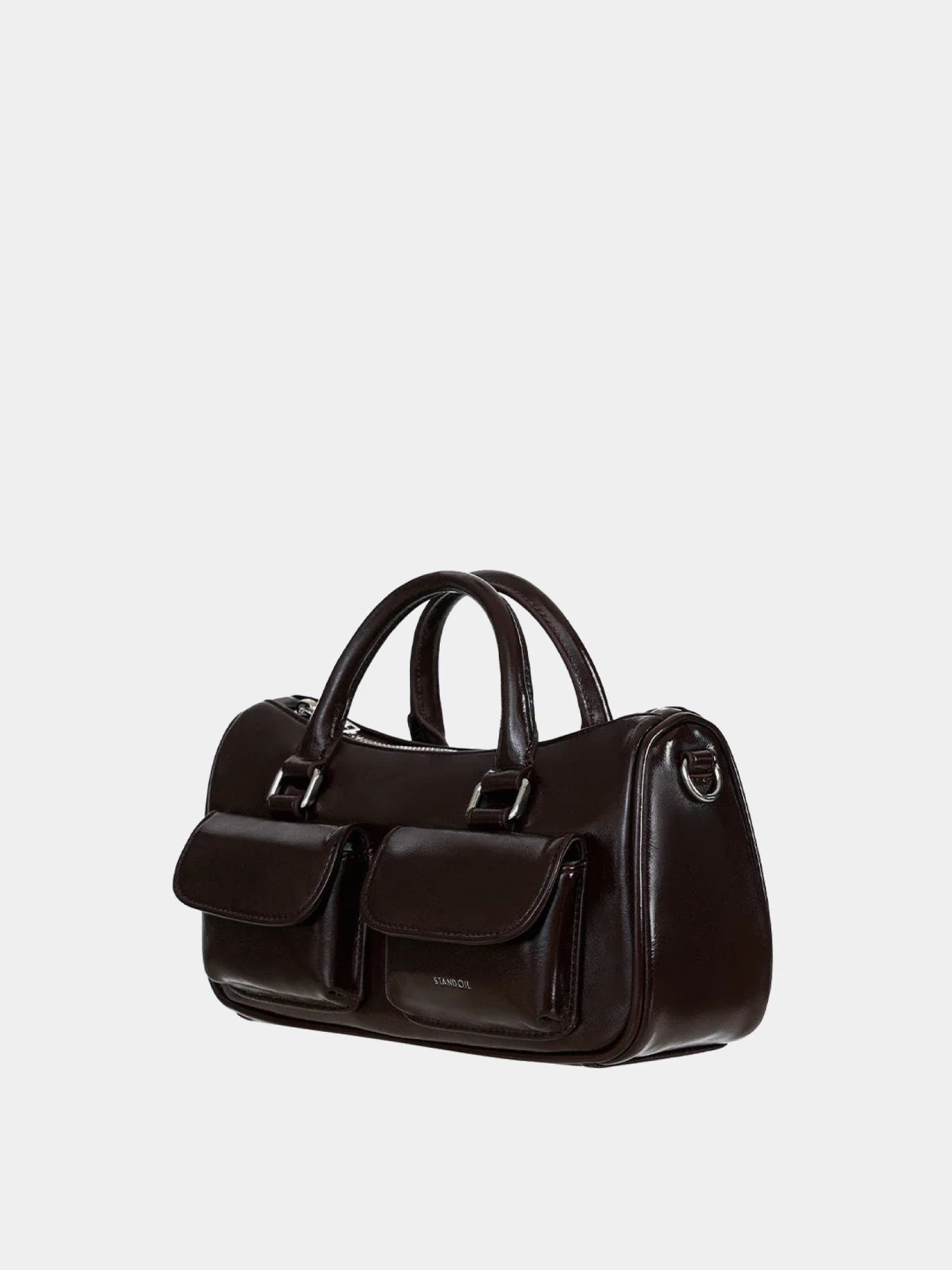 Женская сумка STAND OIL Chubby Half Bag Marron