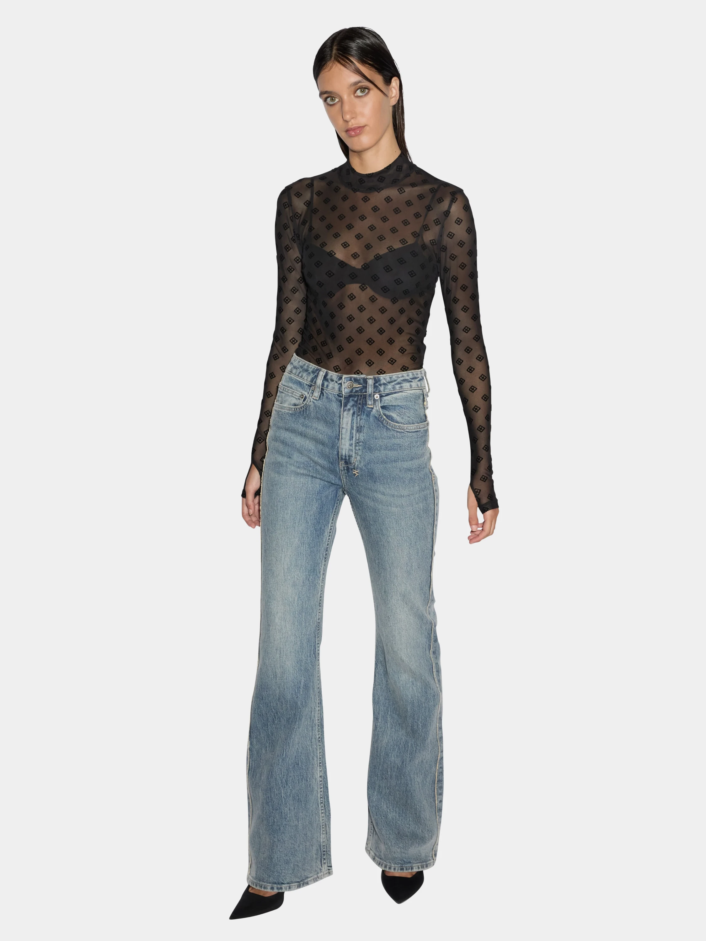 Женские джинсы Ksubi Soho Frayed Denim