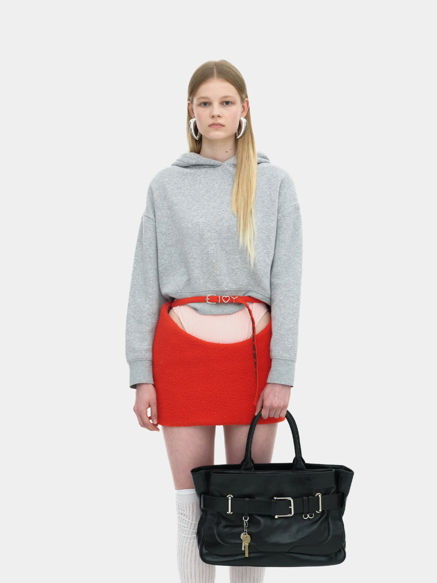 Сумка OSOI Tote Brocle Large Stone Black