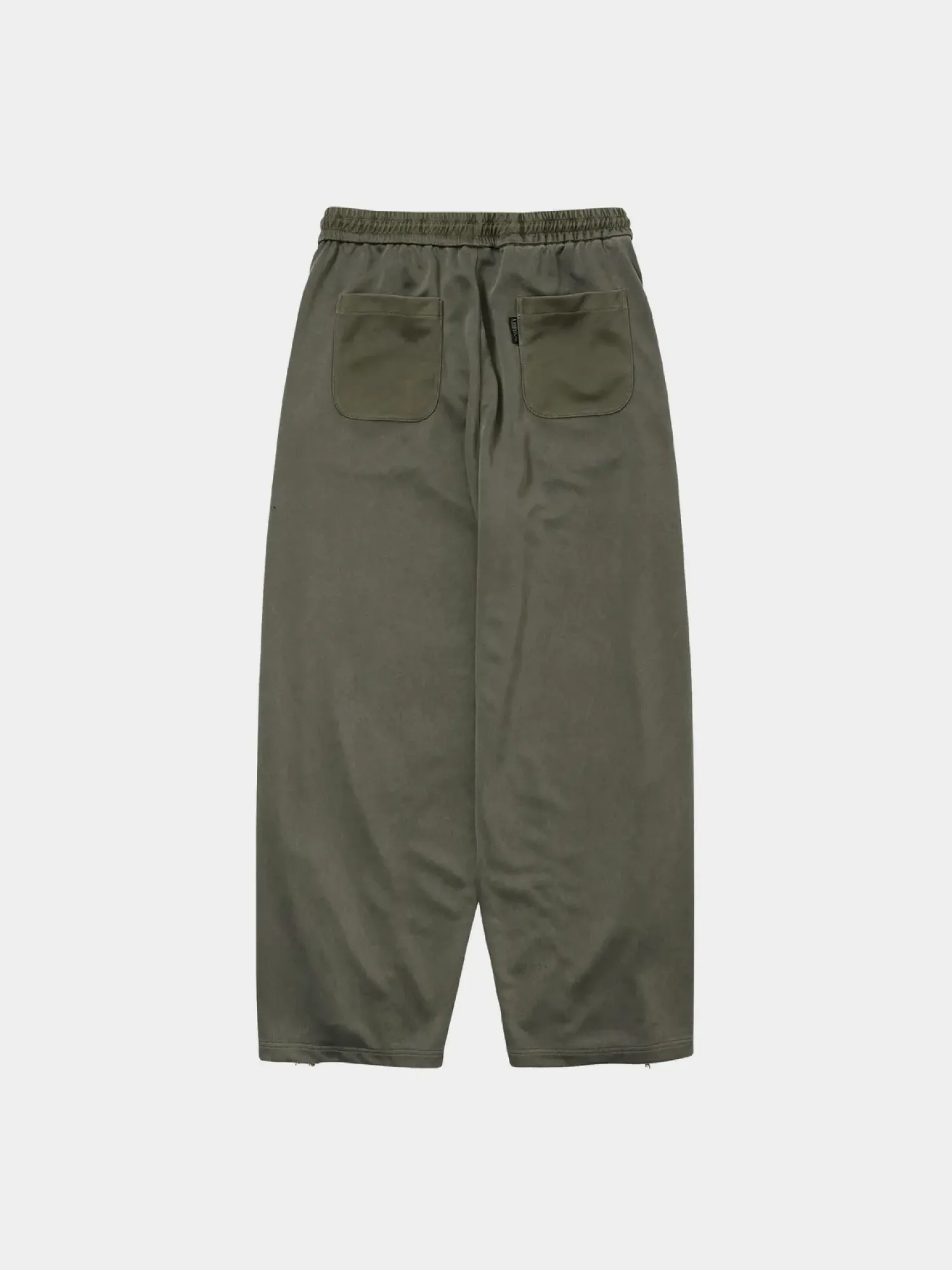 Брюки AJOBYAJO Lace Trimming Track Khaki