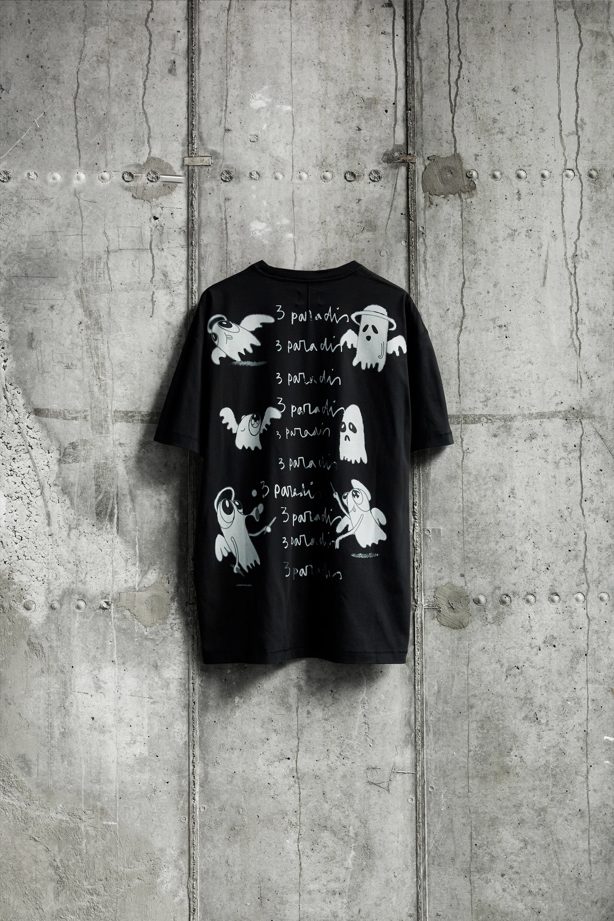 Футболка 3.PARADIS х Edgar Plans T-Shirt Black