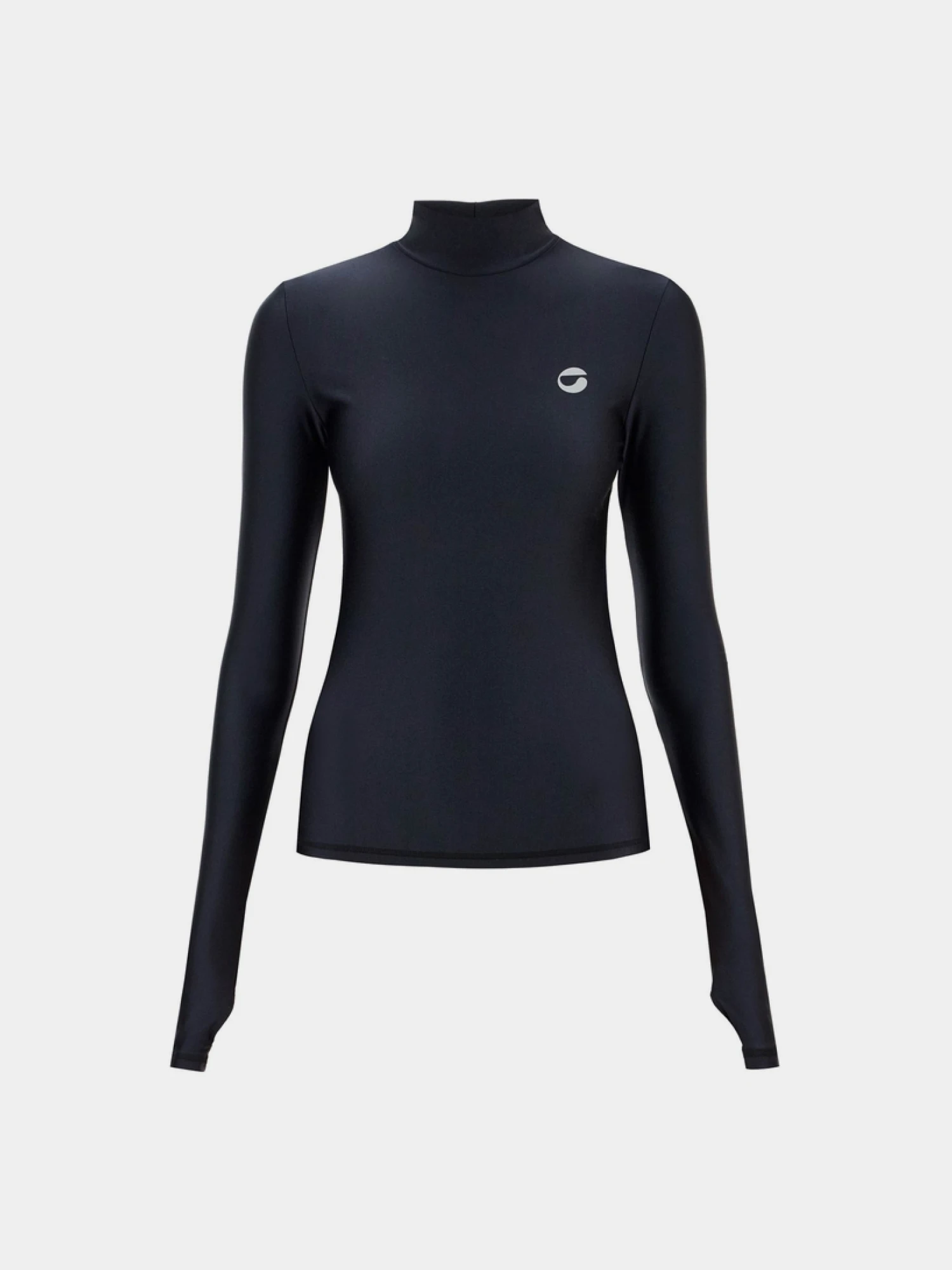 Женская Водолазка Coperni Tight High Neck Black