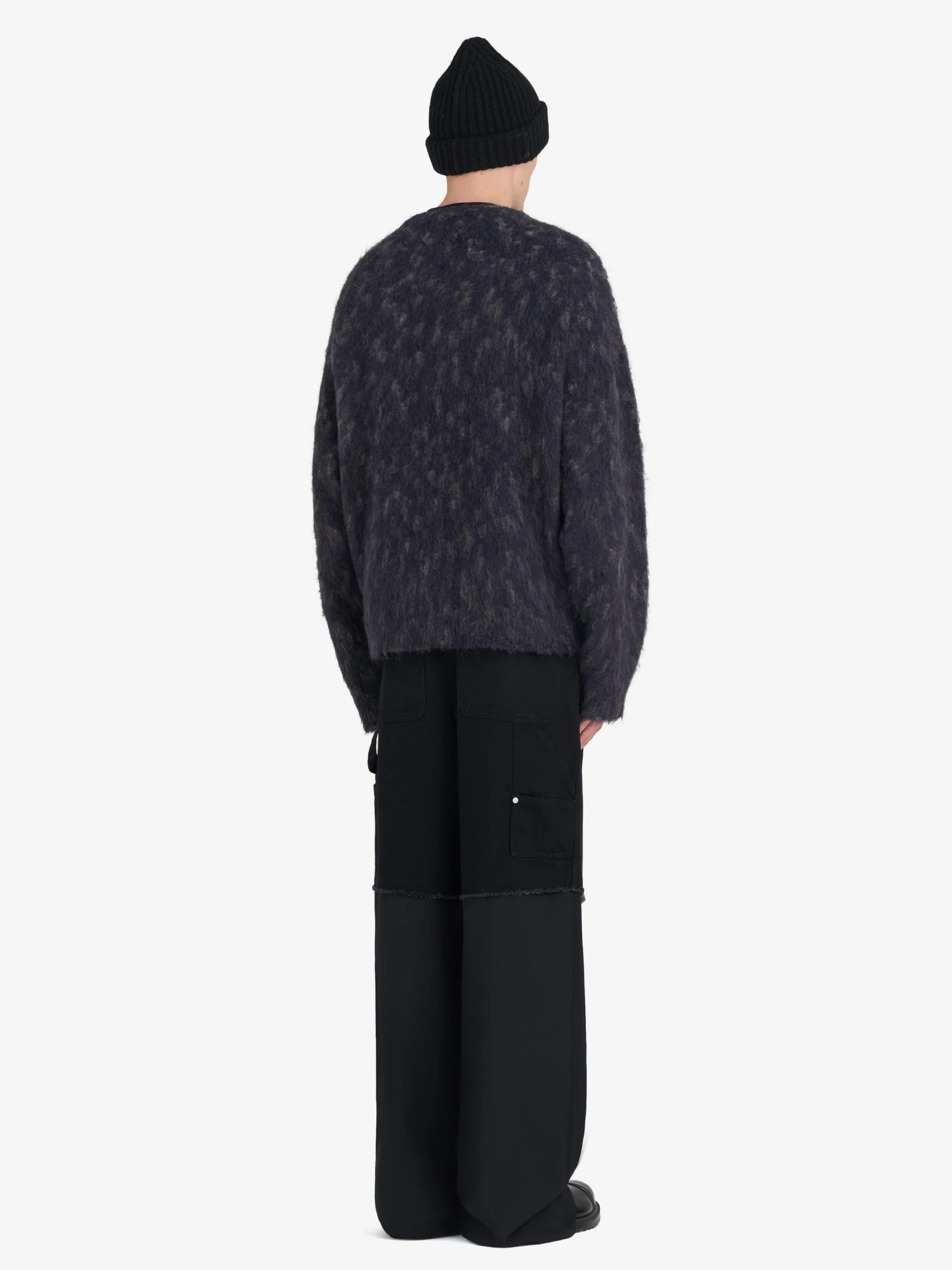 Джемпер Études Mohair Round Neck Navy