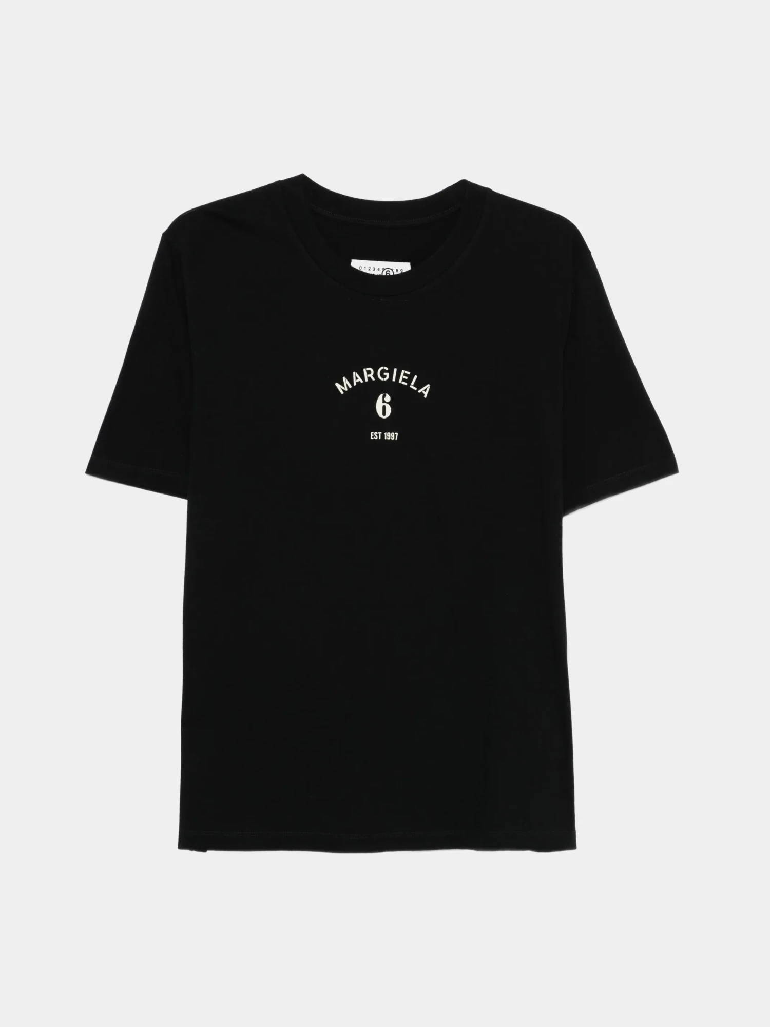 Футболка MM6 Maison Margiela Signature Logo Black