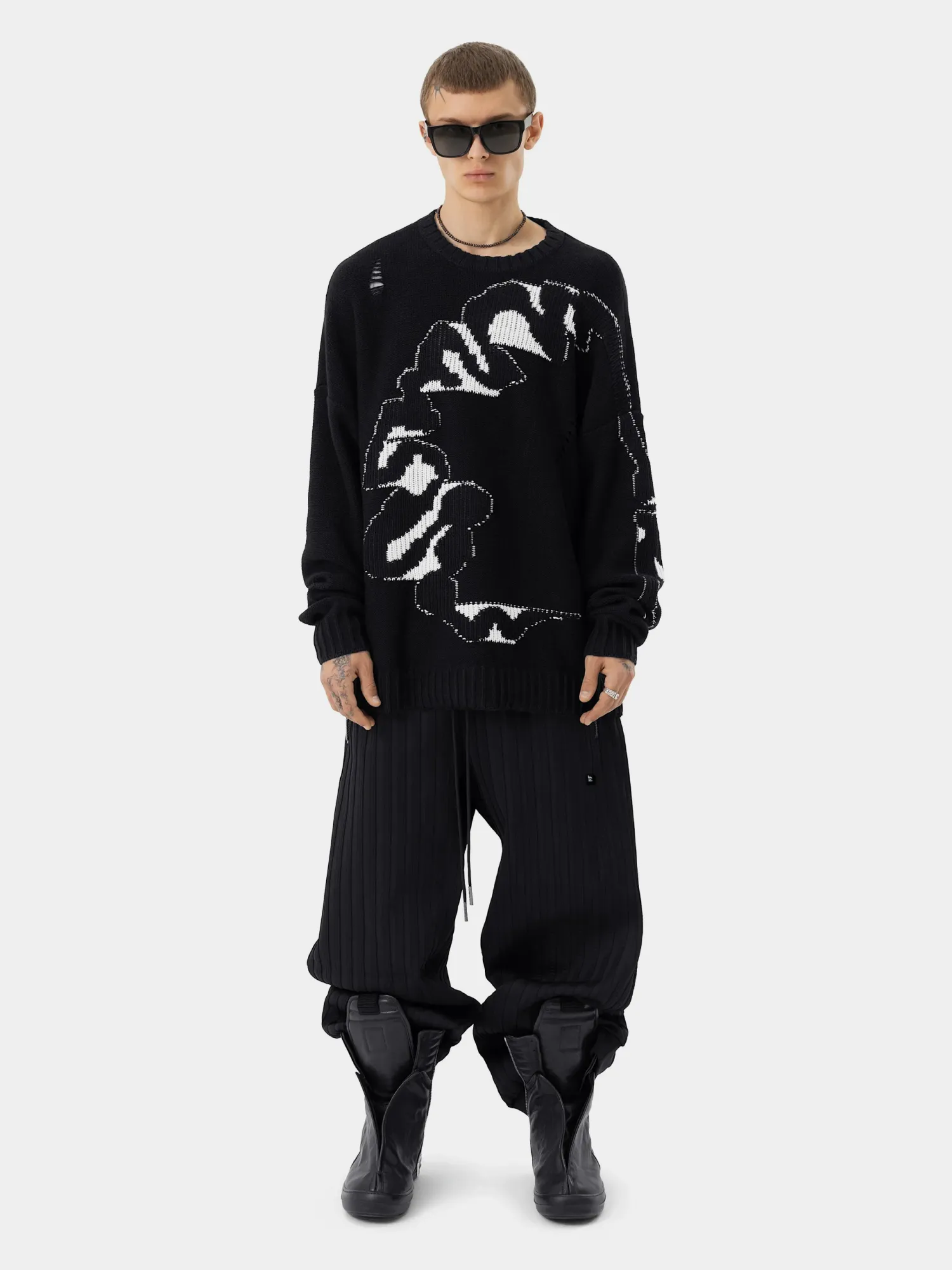 Свитер MADFRENZY CORTEX Black