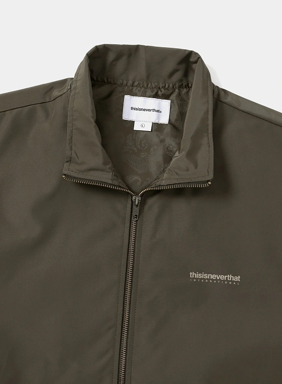 Ветровка thisisneverthat INTL. Team Jacket Brown