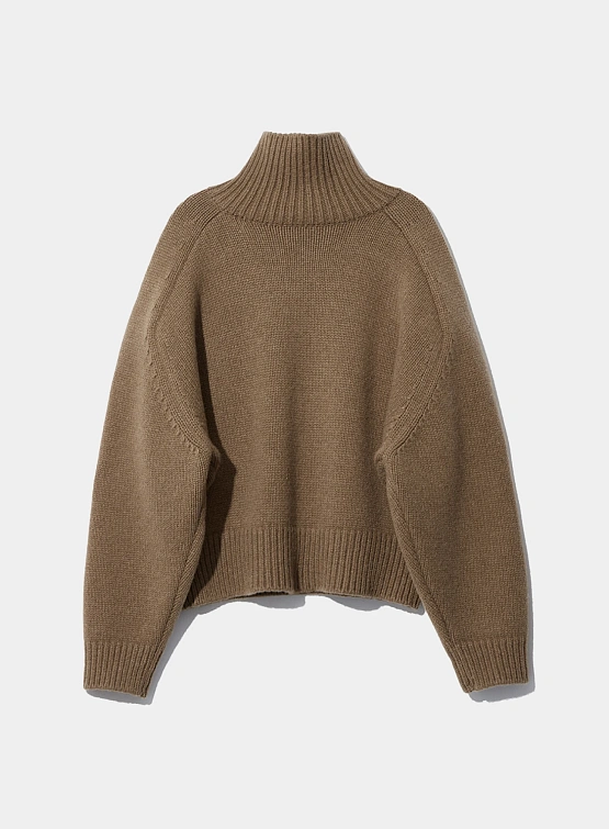 Женский свитер LE17SEPTEMBRE Raglan Wool Brown