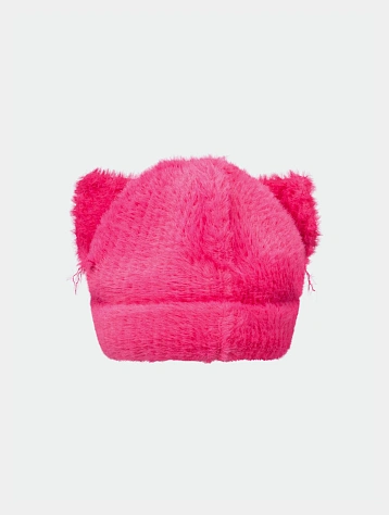 Шапка Charles Jeffrey Loverboy Fluffy Chunky Ears Pink