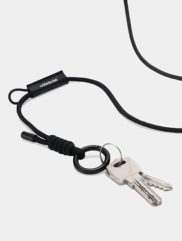 Карабин COTE&CIEL Keychain LetGo Cord Black