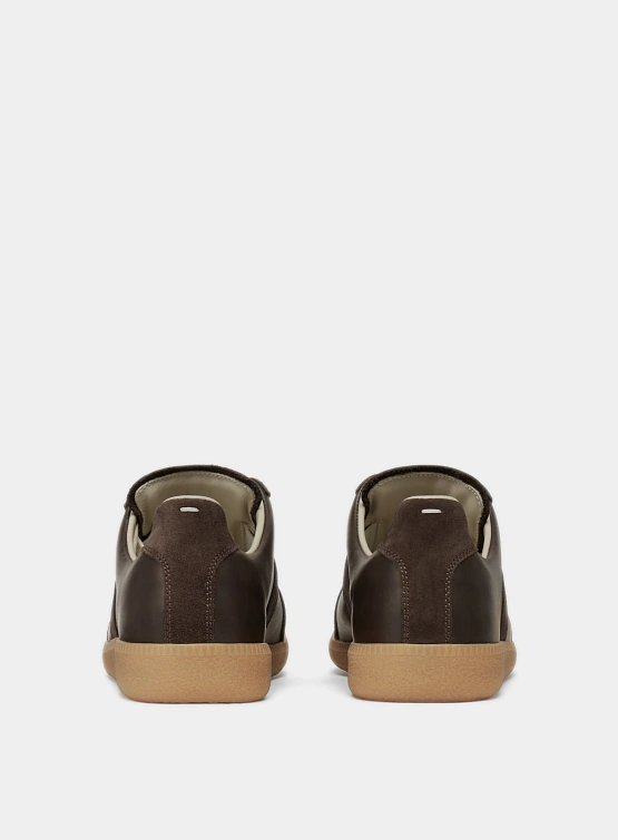 Кеды Maison Margiela Replica Low Top Brown