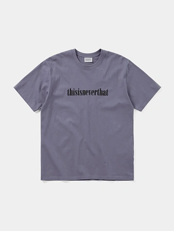 Футболка thisisneverthat Onyx Logo Tee Purple Grey