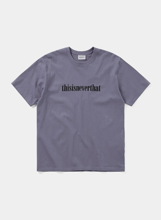 Футболка thisisneverthat Onyx Logo Tee Purple Grey