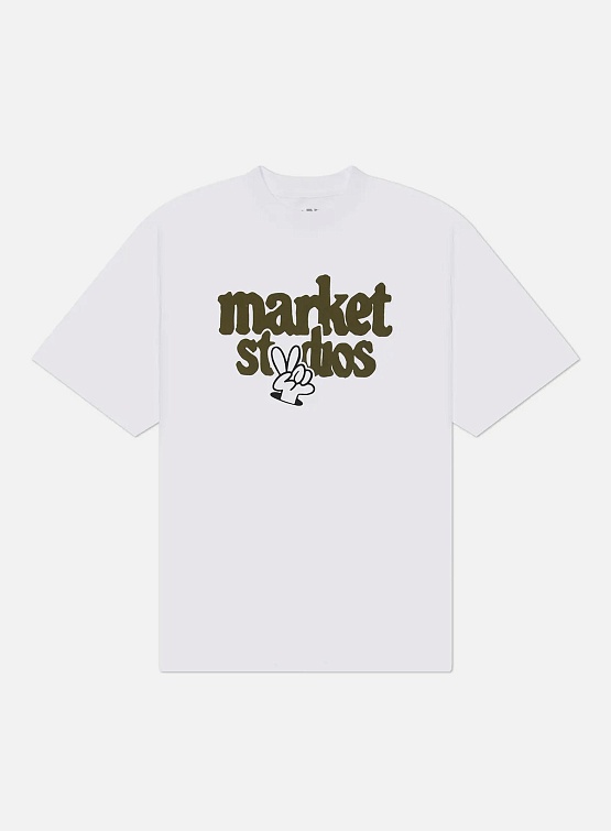 Футболка MARKET Studios T-Shirt White
