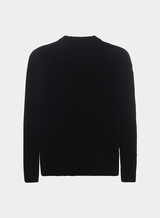 Свитер BONSAI Knit Cinille Crewneck Sweater Black