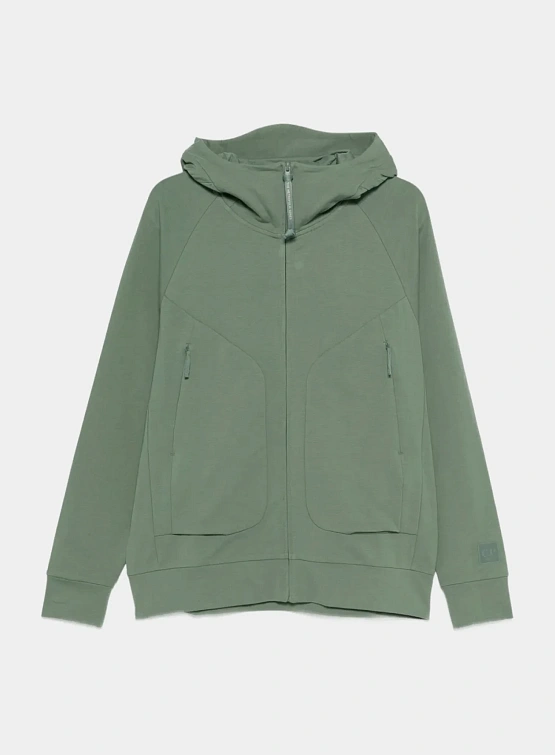 Зип-худи C.P. Company Diagonal Raised Sea Spray