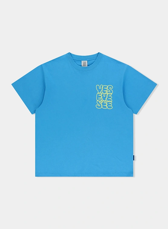 Футболка YESEYESEE C-Logo Tee Sky Blue