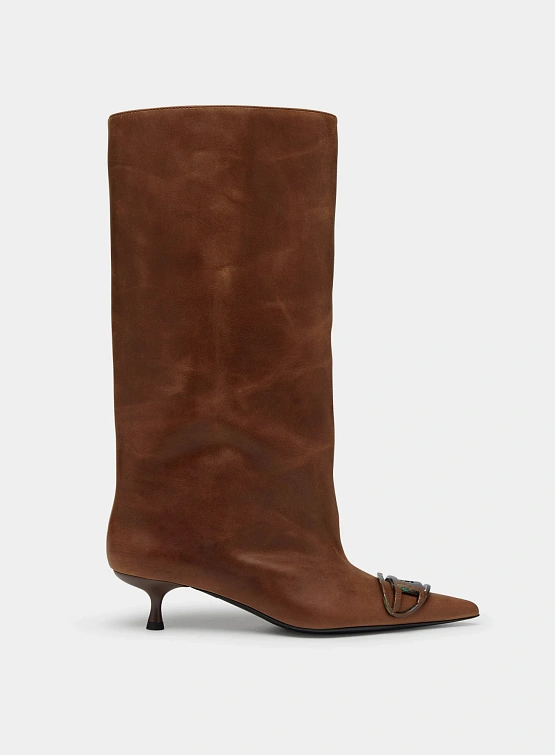 Женские сапоги Diesel D-Venus 40 KB Tube Brown