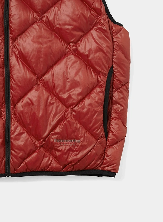 Жилет thisisneverthat Pertex Light Down Vest Red