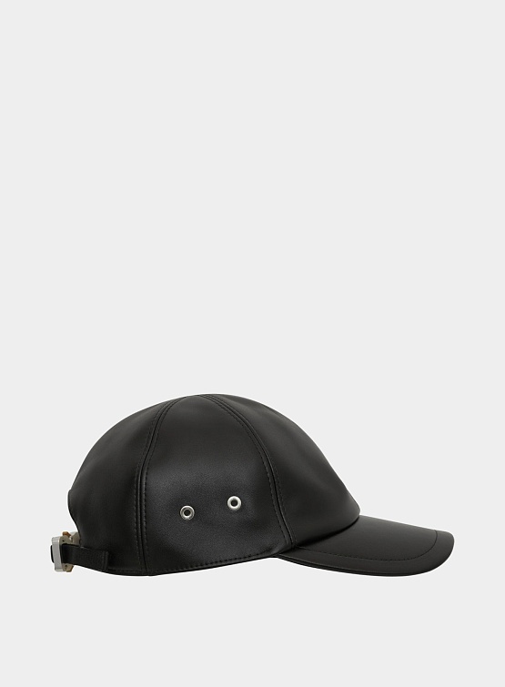 Кепка 1017 ALYX 9SM Leather Baseball Cap Black