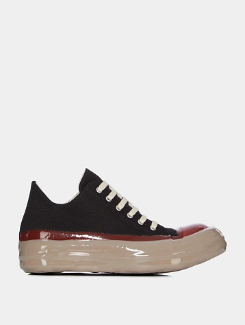 Кеды RICK OWENS DRKSHDW Concordians Low Dirty Pearl/Red/Light Beige