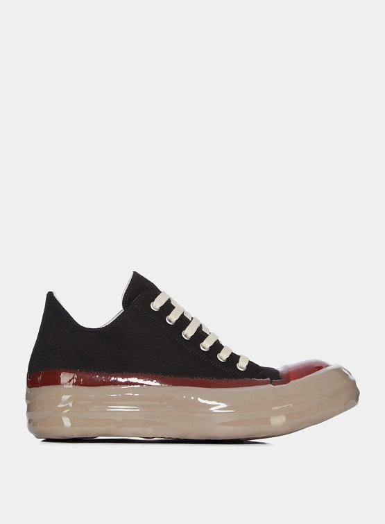 Кеды RICK OWENS DRKSHDW Concordians Low Dirty Pearl/Red/Light Beige