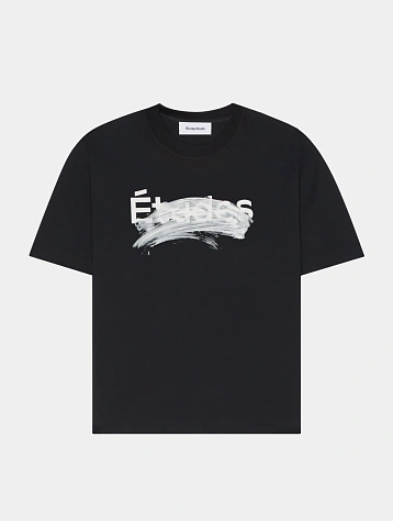 Футболка Études Relax Smudged Logo Black