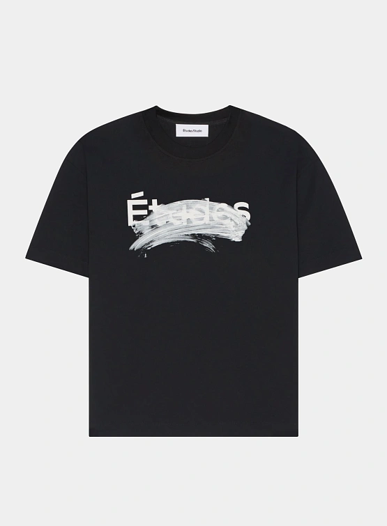 Футболка Études Relax Smudged Logo Black