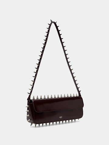 Сумка ABRA Spike Baguette Burgundy