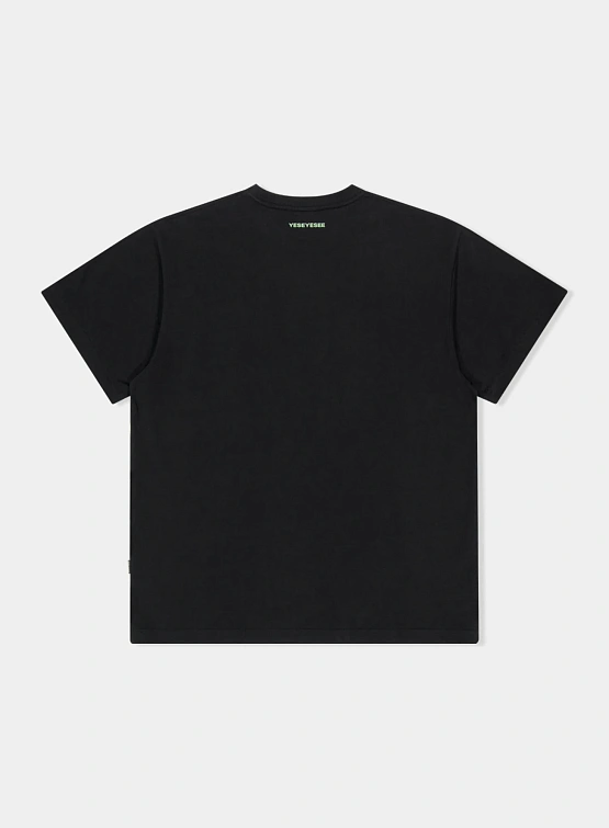 Футболка YESEYESEE Geometric Logo Tee Black