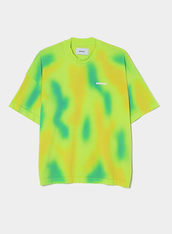 Футболка BONSAI Spray Dyed Oversize Tee Spray1