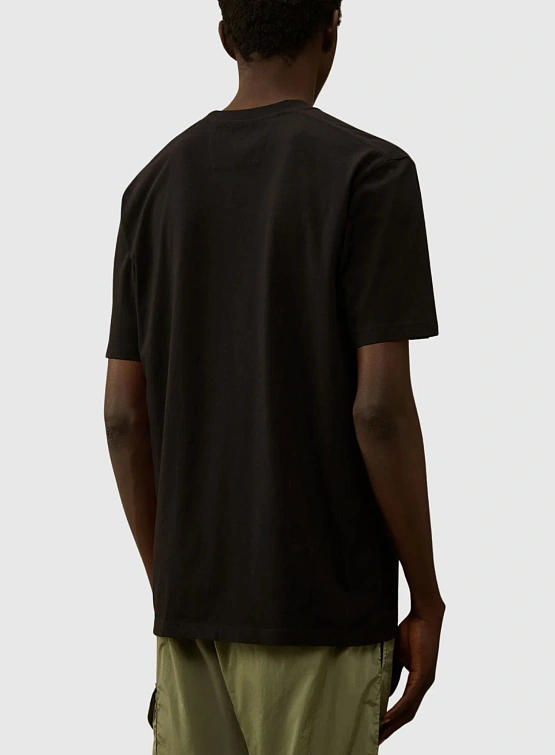 Футболка C.P. Company 30/1 Jersey British Sailor Black