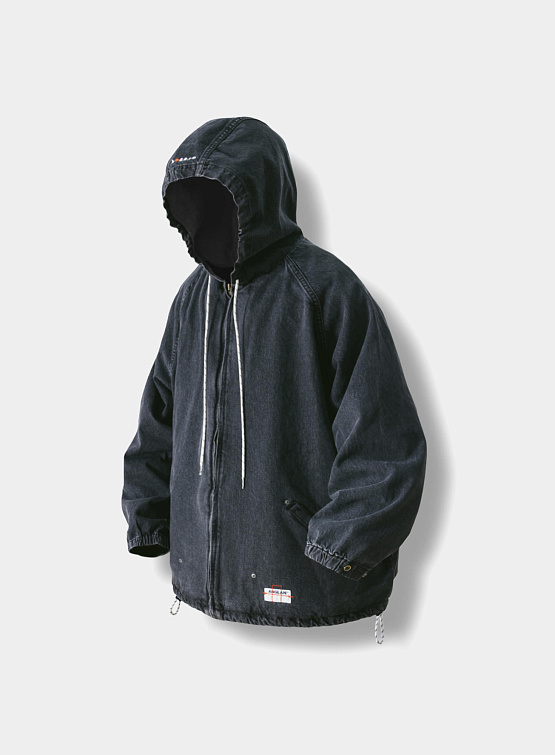 Куртка ANGLAN Stone Denim Hoodie Jacket Grey