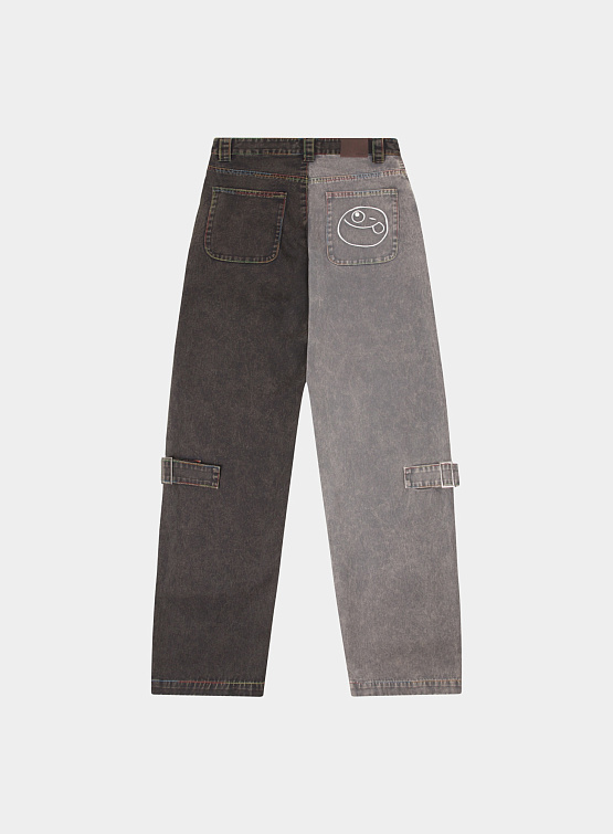 Брюки (di)vision Pants With Adjusters Black/Grey Split