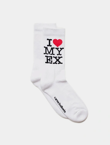 Носки Carne Bollente Ex Marks the Spot Off White