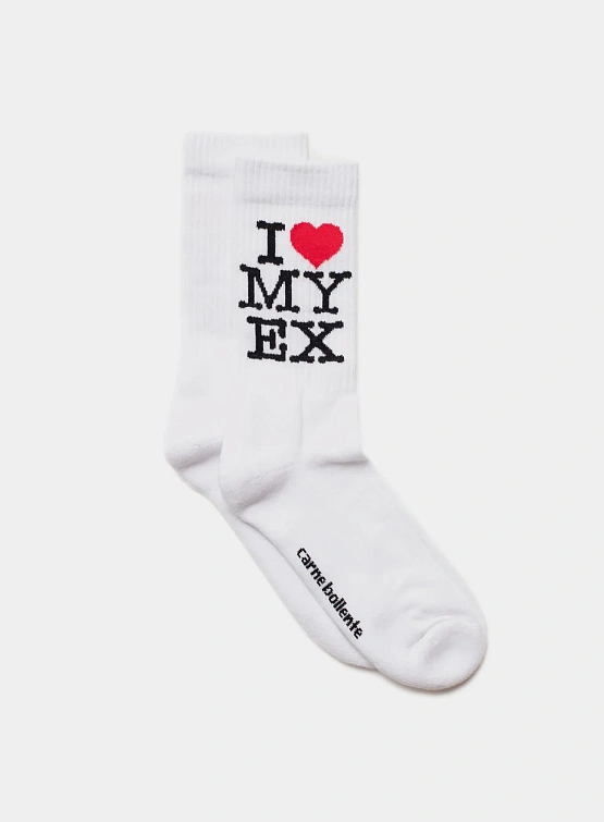 Носки Carne Bollente Ex Marks the Spot Off White