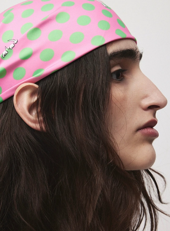 Платок Siniy Vsadnik Polka Dog Scarf Pink/Green/Multi