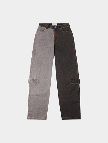 Брюки (di)vision Pants With Adjusters Black/Grey Split