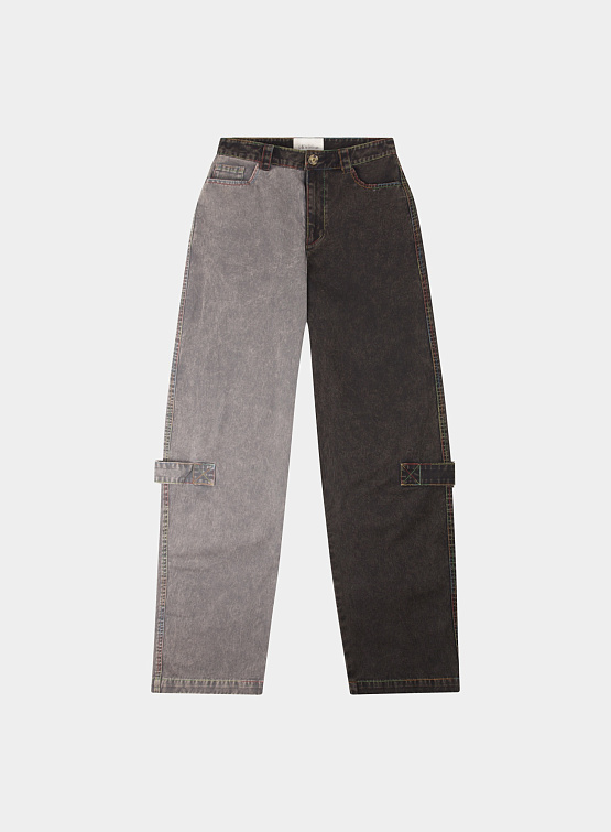 Брюки (di)vision Pants With Adjusters Black/Grey Split