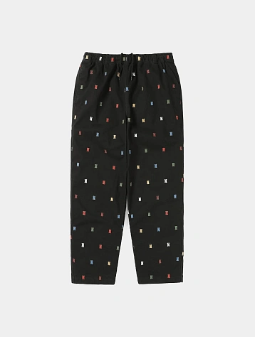 Брюки thisisneverthat Embroidered Easy Pant Black